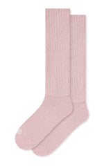 Adult Scrunch Socks in Blush