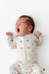 Romper in Pastel Mickey Mouse