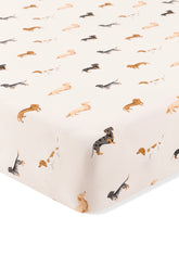 Crib Sheet in Dachshund