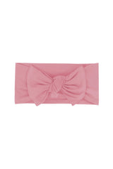 Knotted Bow Headband in Apple Blossom