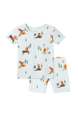 Short Sleeve Pajamas in Winnie the Pooh Hundred Acre Wood