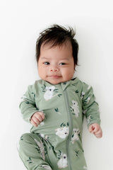 Zippered Footie in Koala