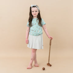 Toddler Basic Tee in Golf