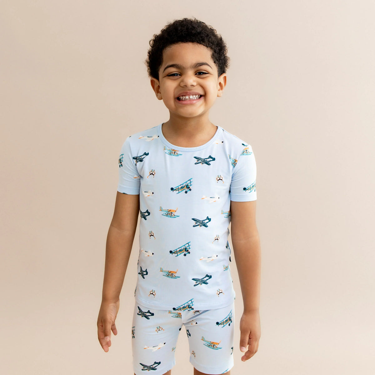 Short Sleeve Pajamas in Take Off